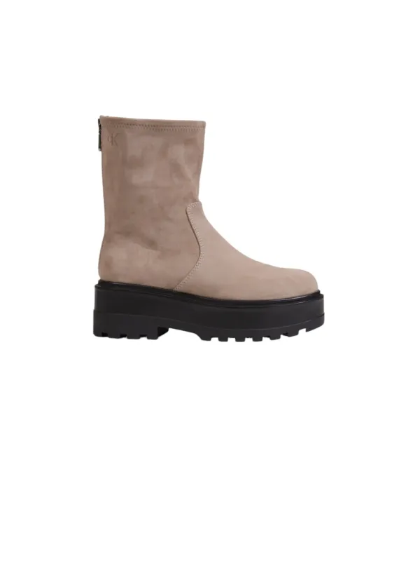 Beige Chelsea Stiefel von Calvin Klein
