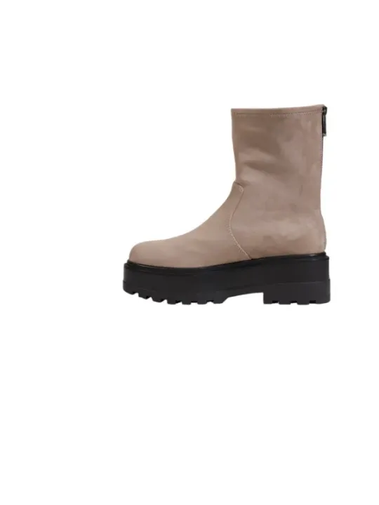 Beiger Calvin Klein Chunky Stiefel
