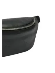 Schwarze Calvin Klein Leder Gürteltasche