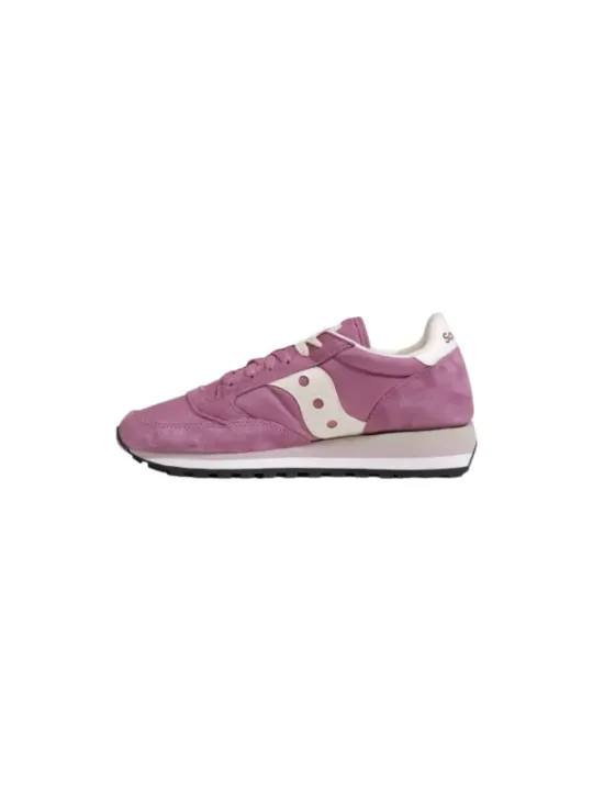 Violette Saucony Laufschuh Nahaufnahme