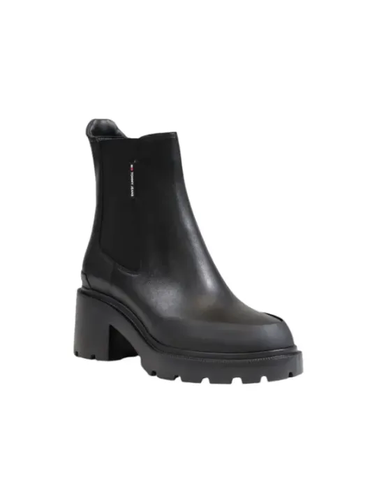Schwarze Tommy Hilfiger Jamaica Stiefel