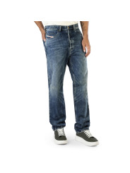 Blaue Diesel Straight Leg Jeans