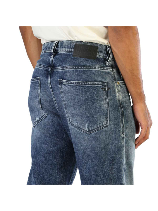 Diesel blaue Jeans, gerader Schnitt