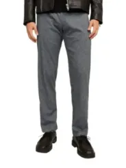 Graue Jack & Jones Stoffhose