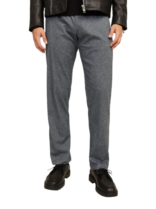 Graue Jack & Jones Stoffhose