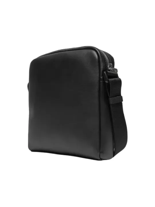 Schwarze Leder Calvin Klein Handtasche