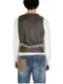 Gianni Lupo Herren Nadelstreifenweste