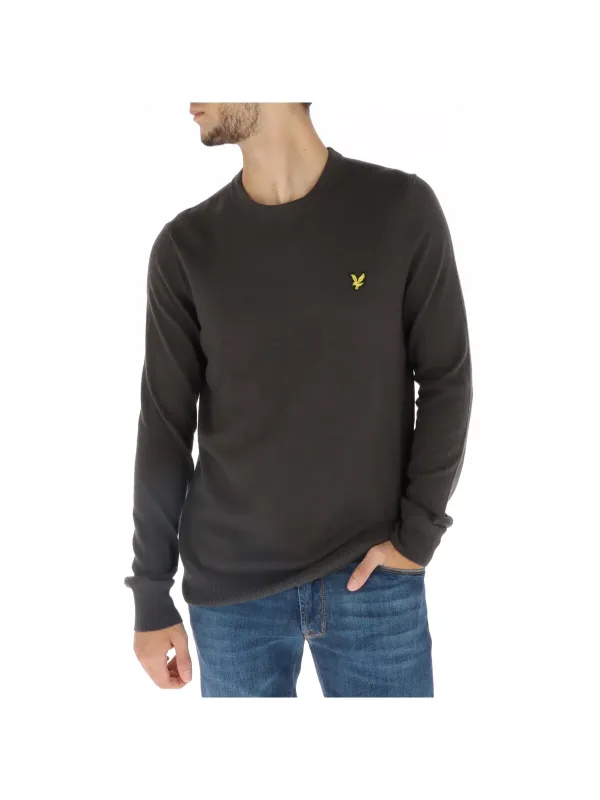 Bestickter Lyle & Scott Pullover Baumwolle Bestickter Lyle & Scott Pullover Baumwolle
