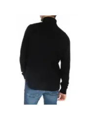 Schwarzer Rollkragenpullover Lyle & Scott