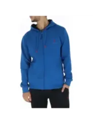 Blauer Golf Hoodie und Hose