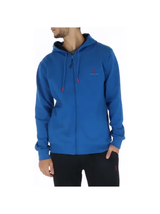 Blauer Golf Hoodie und Hose