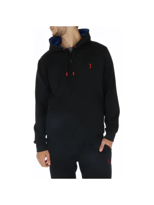 Schwarzer Golf Club Kapuzenpullover