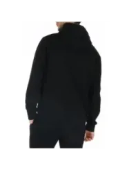 Schwarzer Herren Kapuzenpullover schlicht modern