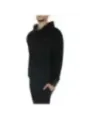 Schwarzer Fleece Golf Pullover Herren