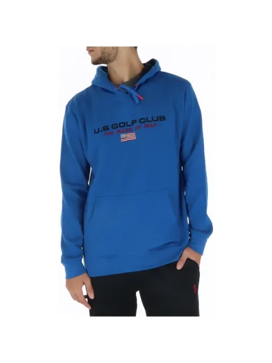 Blauer Golf Club Kapuzenpullover