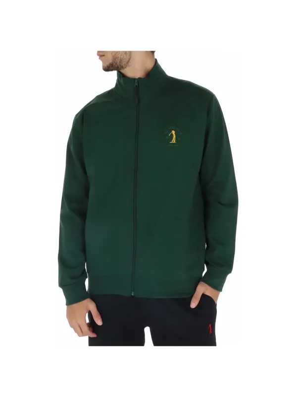Grüne Golfjacke mit Reißverschluss Grüne Golfjacke mit Reißverschluss