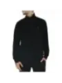 Schwarze Golfjacke mit rotem Logo