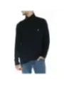 Schwarzer Lyle & Scott Rollkragenpullover