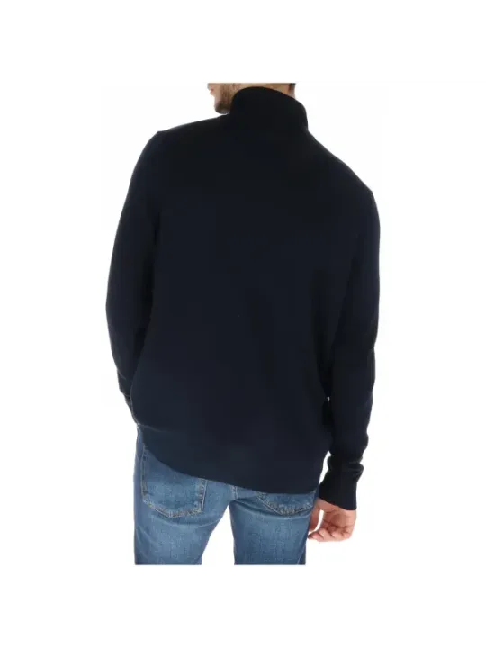 Navy Lyle & Scott Fleece-Pullover