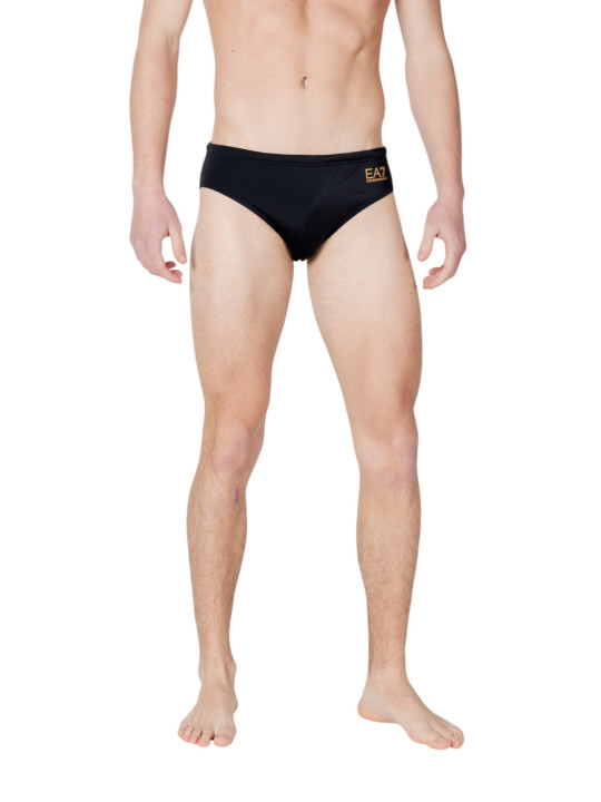 Schwarze Ea7 Herren Badehose