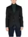 Schwarzer Gianni Lupo Herren Blazer