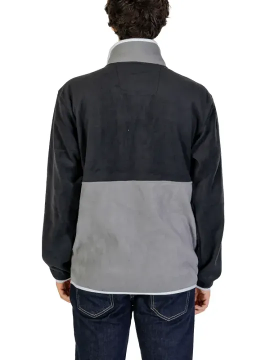 Columbia schwarze Herrenjacke hintenansicht