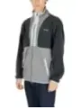 Graue Columbia Jacke mit Reißverschluss