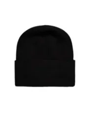 Schwarze Calvin Klein Strickmütze gefaltet