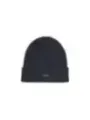Schwarze Strickmütze mit Calvin Klein Logo