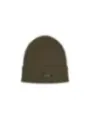 Olivgrüne Strickmütze mit Calvin Klein Logo