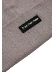 Calvin Klein diagonaler Strickpullover Beige-Weiß