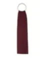 Bordeauxfarbenes Calvin Klein Logo-Schal