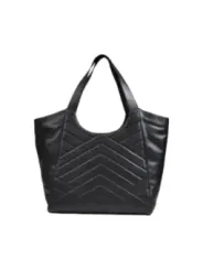 Schwarze Pinko Leder Tote Tasche
