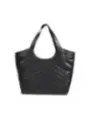 Schwarze Pinko Leder Tote Tasche