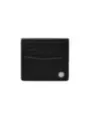 Schwarzes Calvin Klein Kartenetui aus Leder