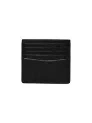 Schwarze Calvin Klein Kartenbörse Leder