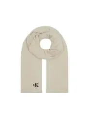Cremefarbener Calvin Klein Logo Schal