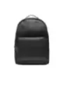Schwarzer Calvin Klein Lederrucksack gemustert