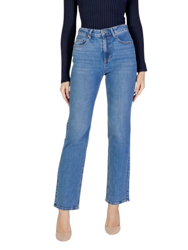 Vintage Waschung, gerade geschnittene Jeans Vintage Waschung, gerade geschnittene Jeans
