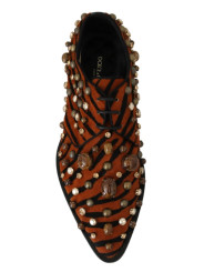 Flat Shoes Tiger Pattern Crystal Embellished Flats 2.570,00 € 8054802640041 | Planet-Deluxe