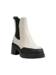 Weißer Chelsea-Stiefel Tommy Hilfiger