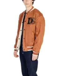 Orange Bomberjacke mit Logo
