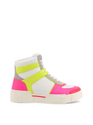 Weiße Love Moschino High-Top Sneaker