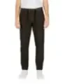 Dunkle braune Herren Slim Fit Hose