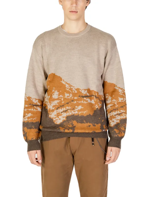 Gianni Lupo Strickpullover grau meliert Gianni Lupo Strickpullover grau meliert