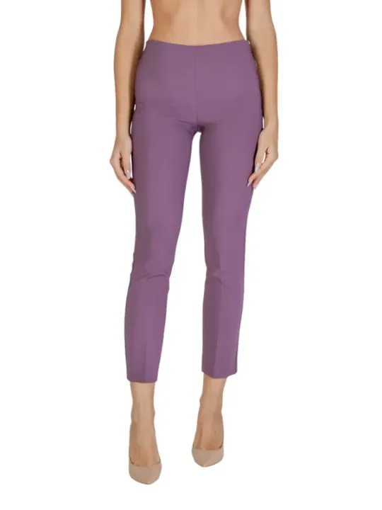 Blush-pink, cropped Damenleggings