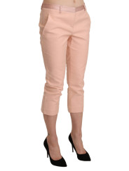 Jeans & Pants Chic Pink Skinny Capri Pants 600,00 € 8050246180280 | Planet-Deluxe