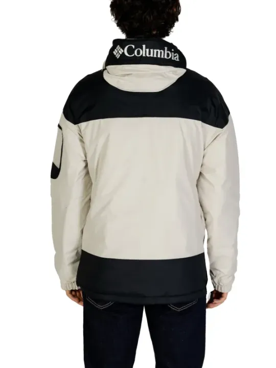 Columbia 477630 cremefarbene Windbreakerjacke