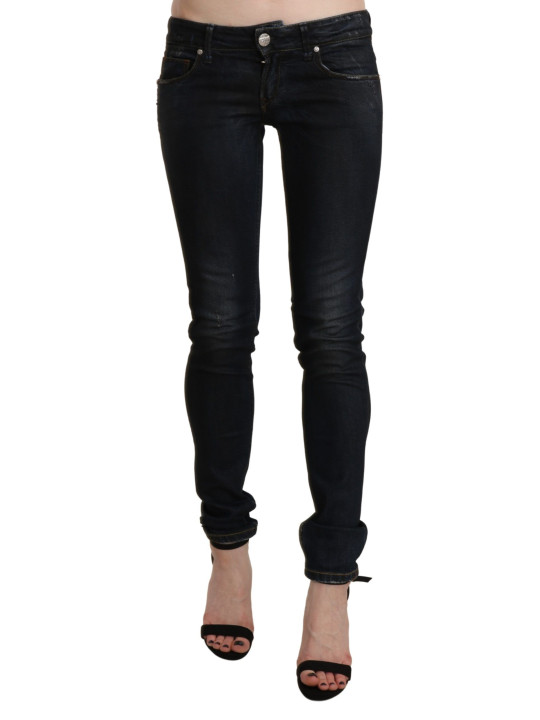 Jeans & Pants Chic Low Waist Skinny Black Jeans 250,00 € 7333413031440 | Planet-Deluxe