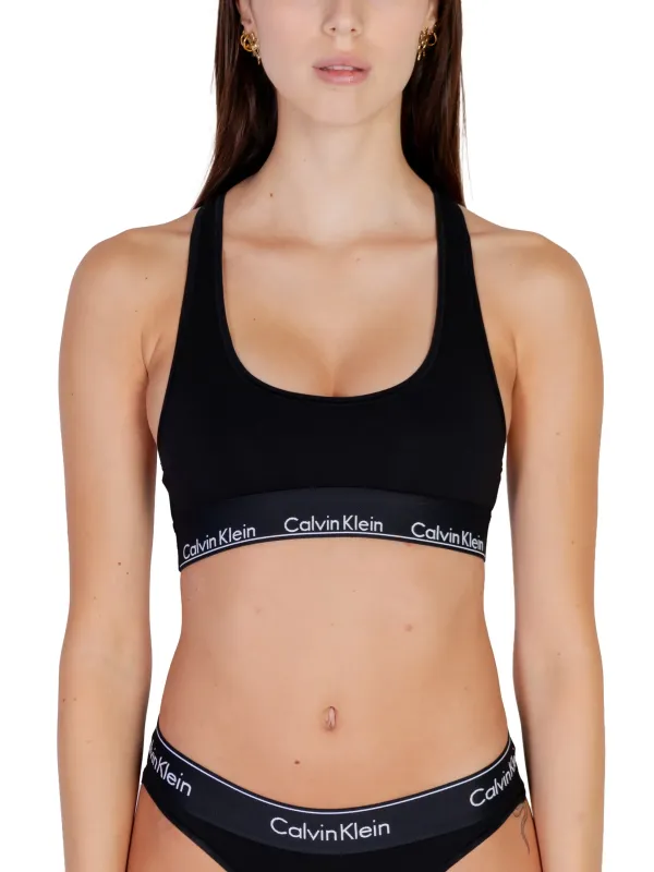 Schwarzes Calvin Klein Sport-BH Set Schwarzes Calvin Klein Sport-BH Set